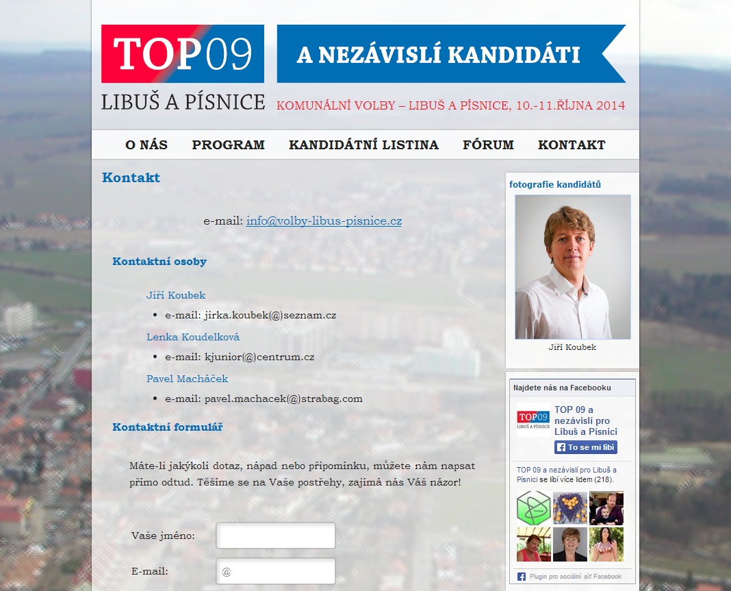 TOP 09 a NEZÁVISLÍ kandidáti